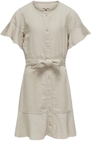 KOGCARO S/S BELT DRESS WVN