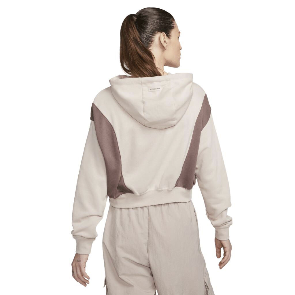 air oversized fleece hoodie