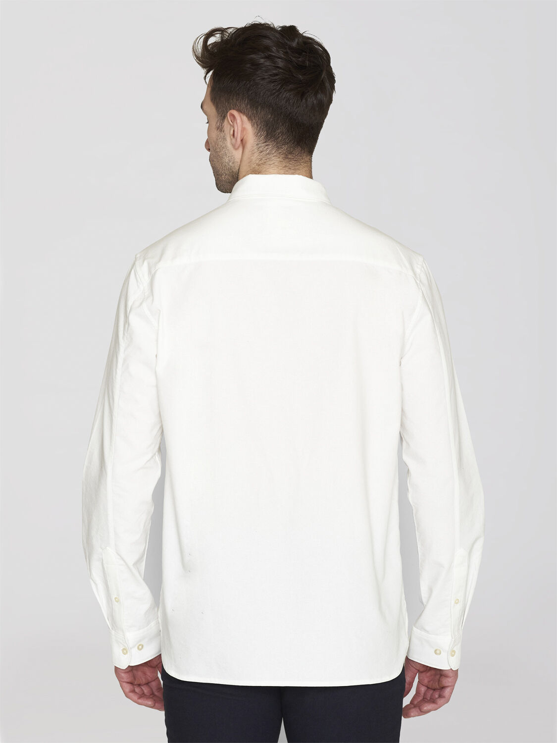 Harald Small owl oxford regular fit shirt - GOTS/Vegan