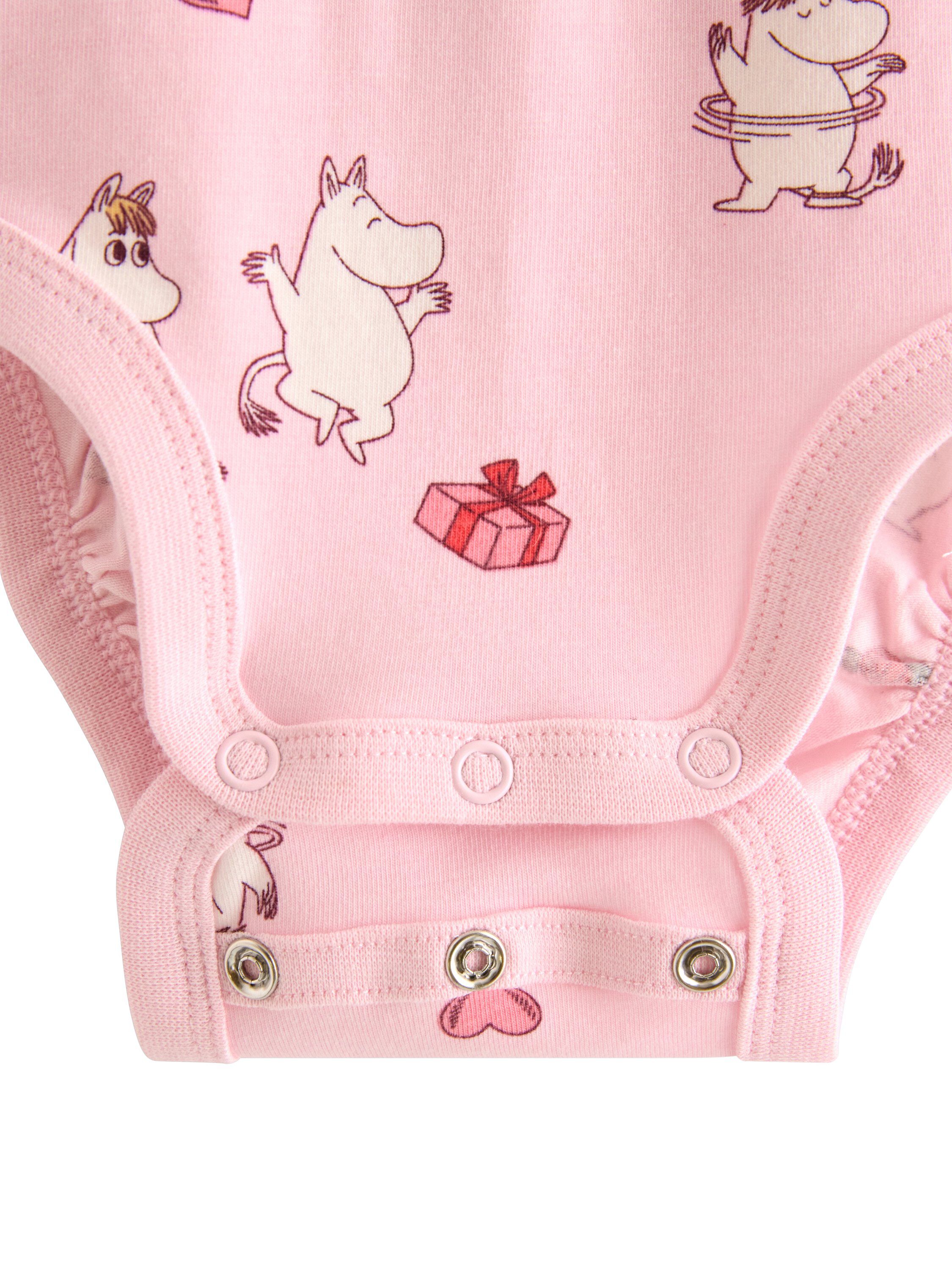 Long-sleeved bodysuit in soft cotto