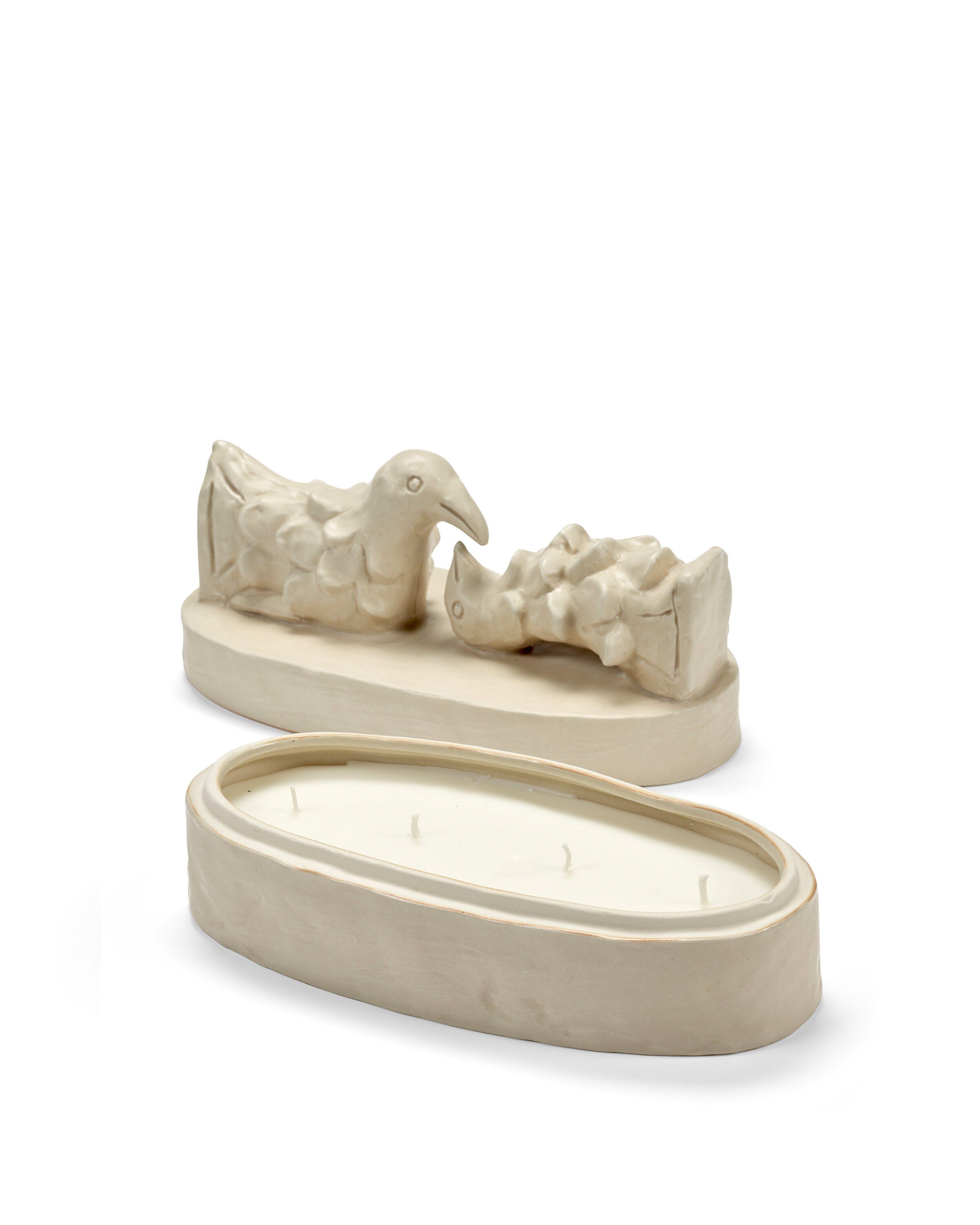 SCENTED CANDLE L IVORY ENCENSOIR