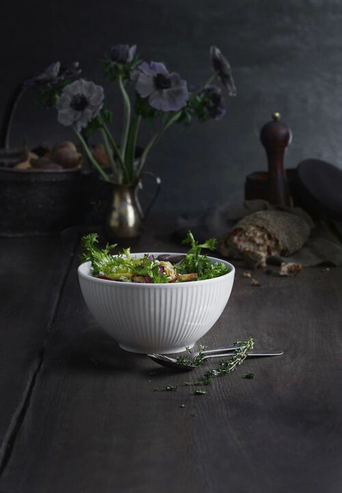 Plissé skål 165 cl