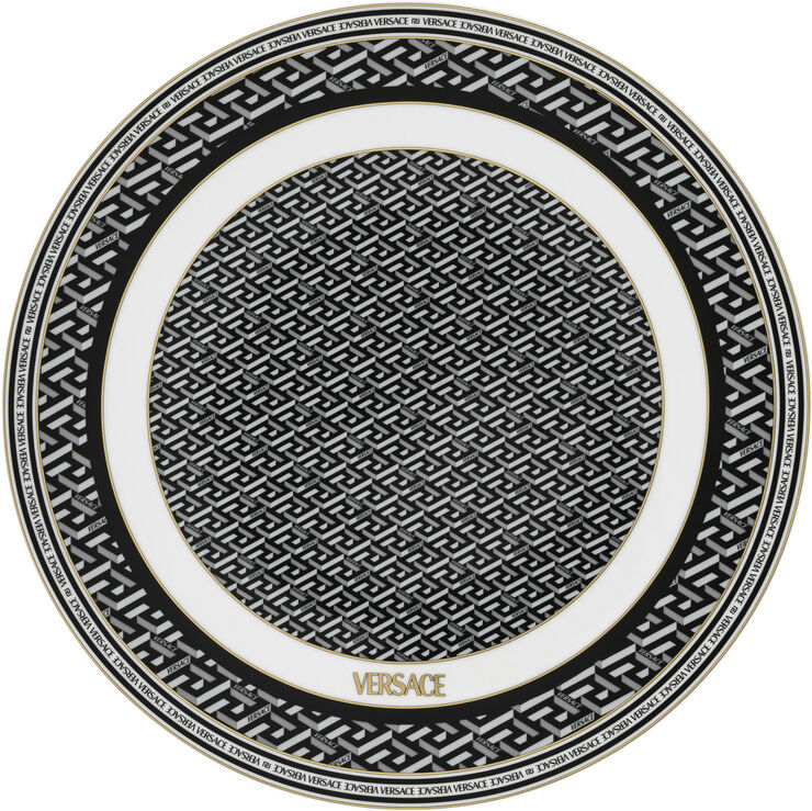 Service Plate 33cm, Signature Black, La Greca