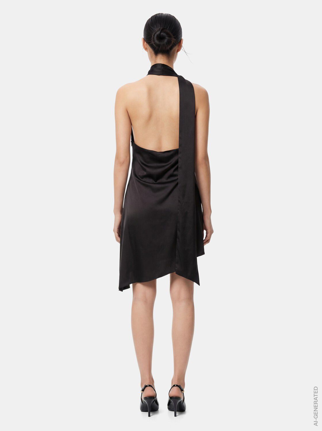 PCFESTA SL SATIN DRESS WVN D2D