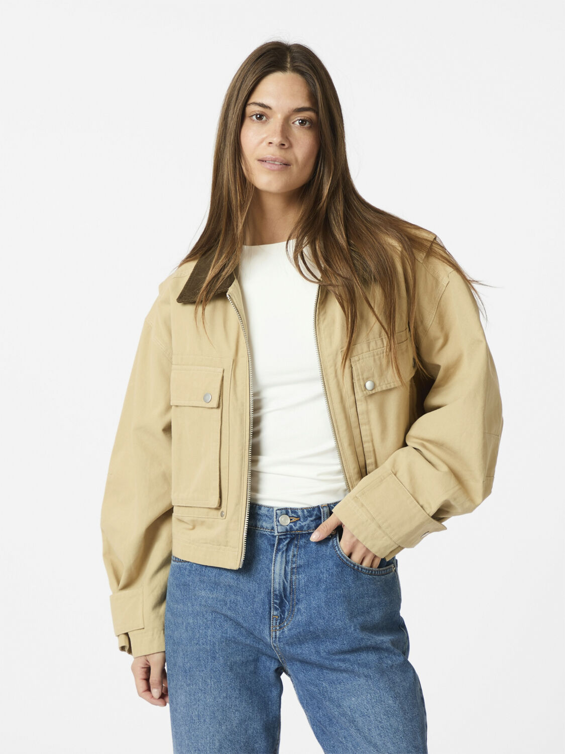 Rivera Canvas Boxy Jacket