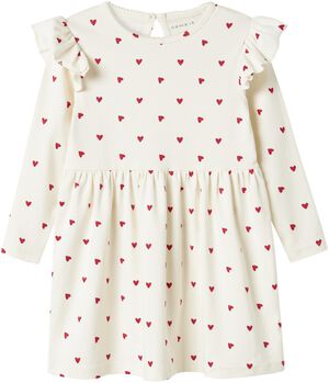 NMFDHEART LS DRESS