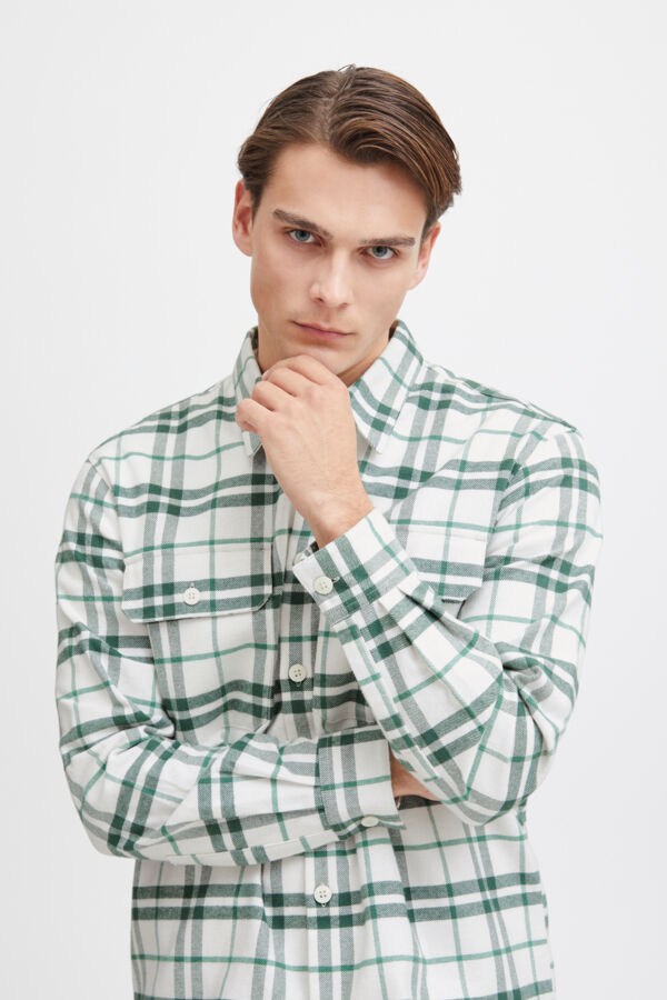 CFAUGUSTO checked overshirt