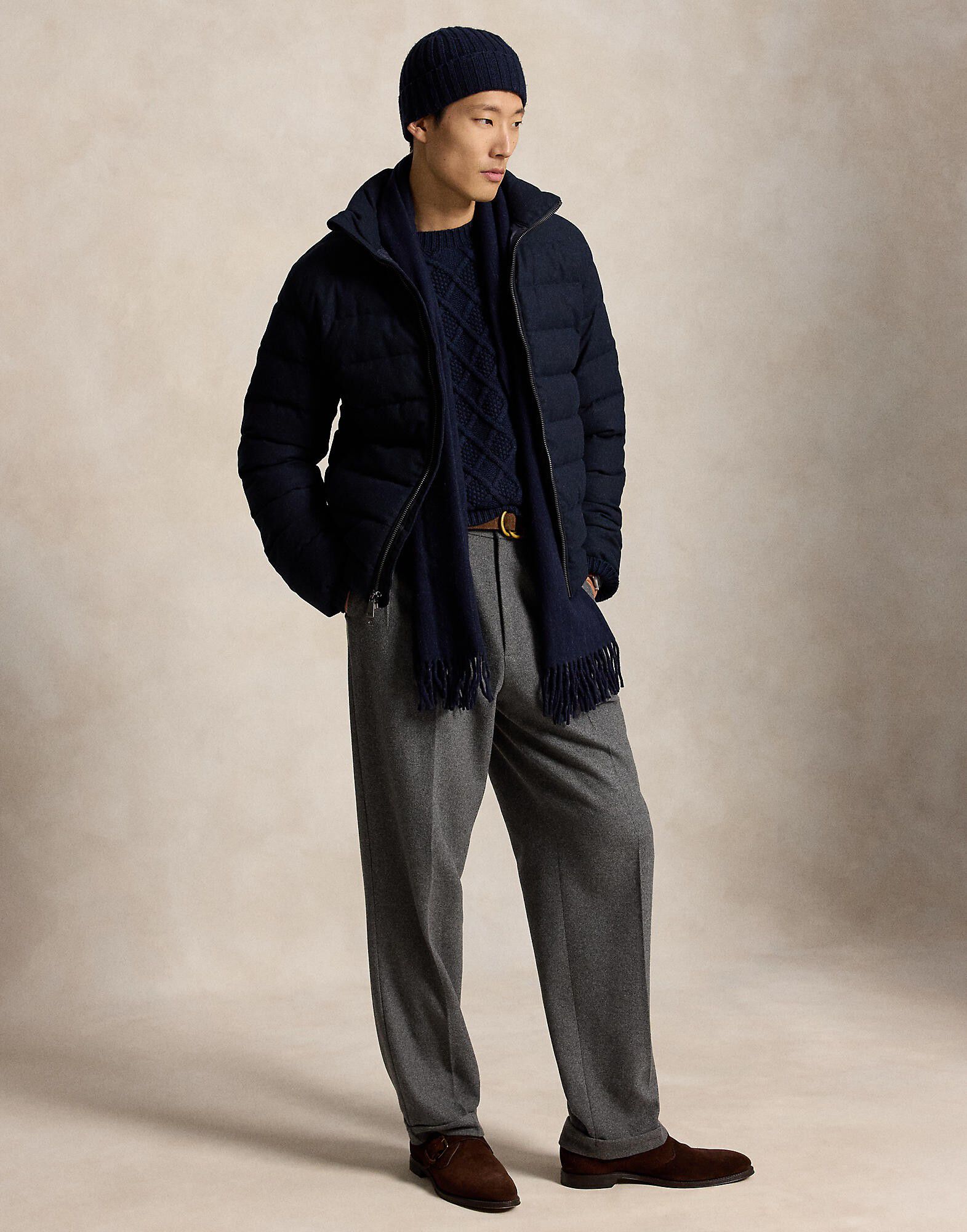 WOOL BLEND-WVN-JACKET