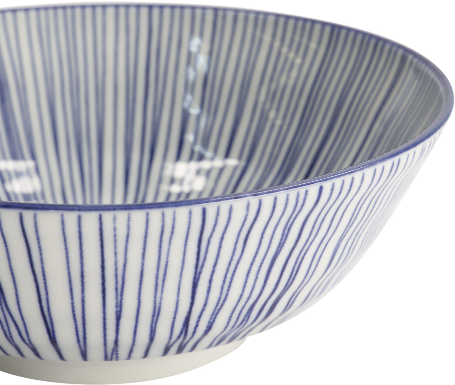 Nippon Blue Soba Bowl 21x7. 8cm 1. 1l Lines