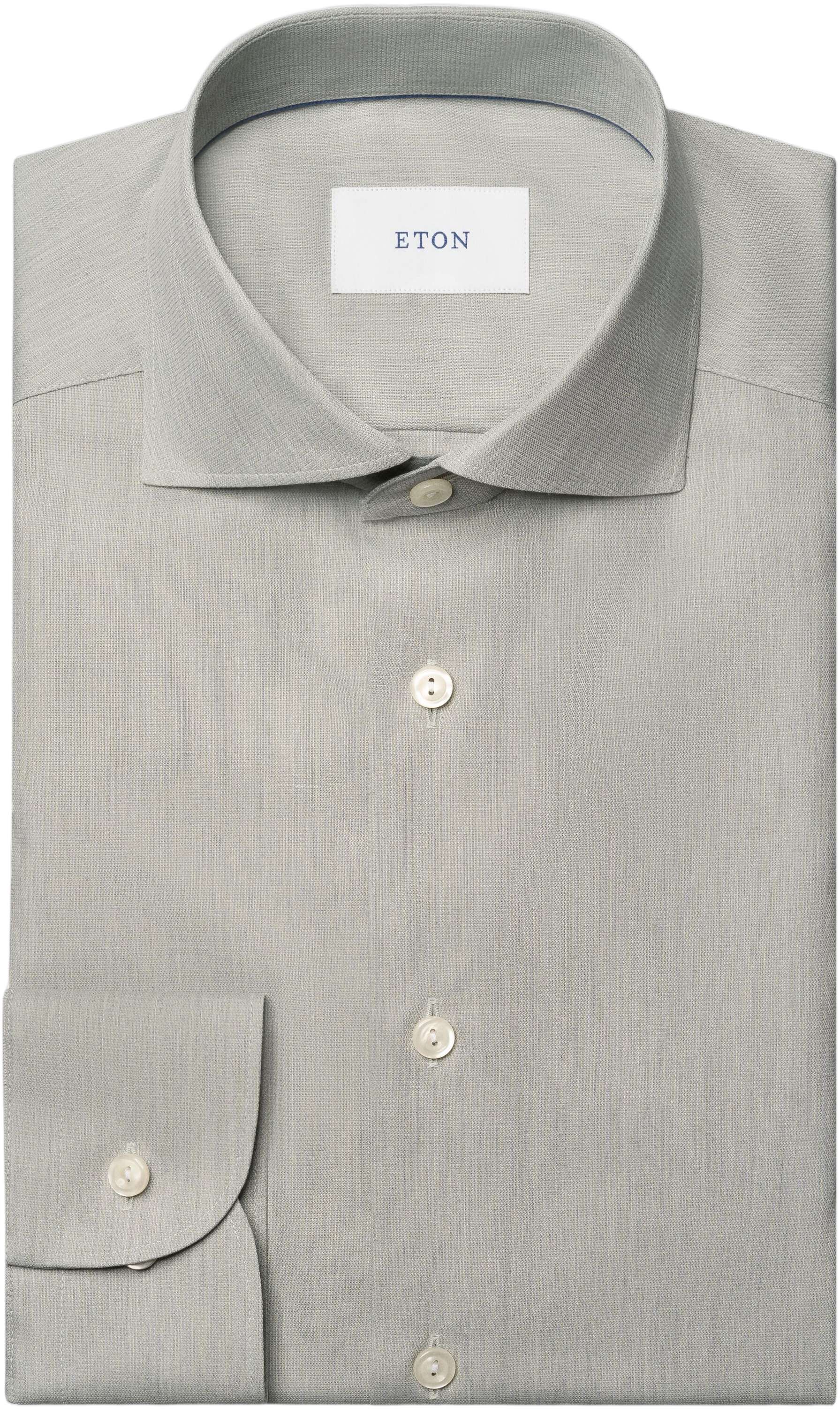 Contemporary Fit Solid Twill Shirt