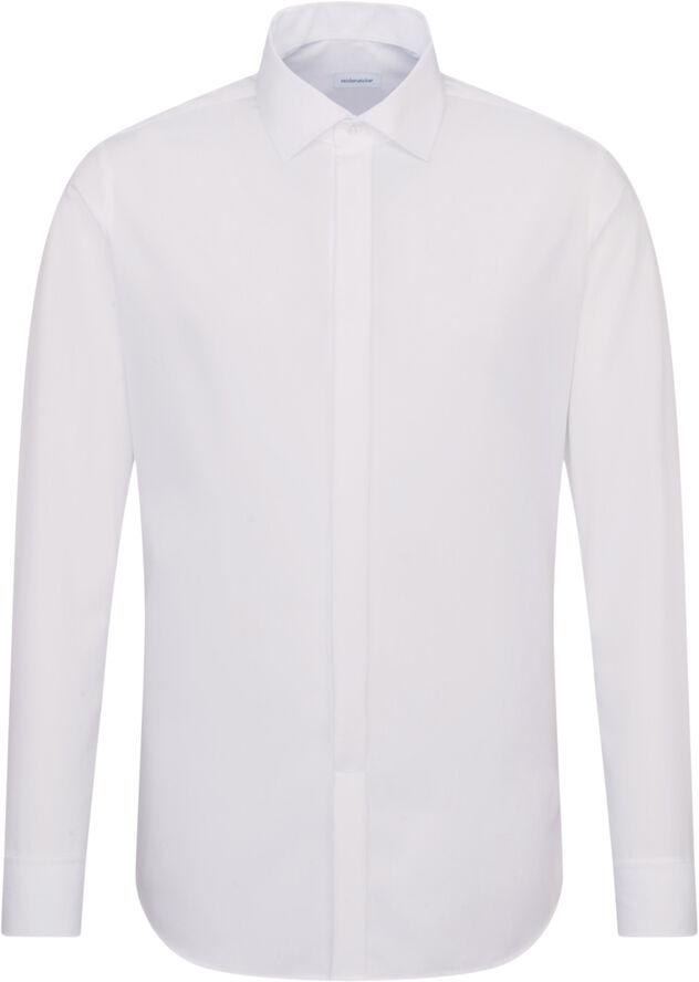 Gala Shirt Slim Long sleeve Kent-Collar Uni