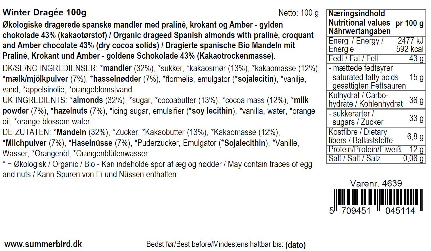 Winter Drag&eacute;e