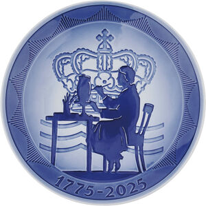 Royal Copenhagen Jubilæumsplatte 1775-2025