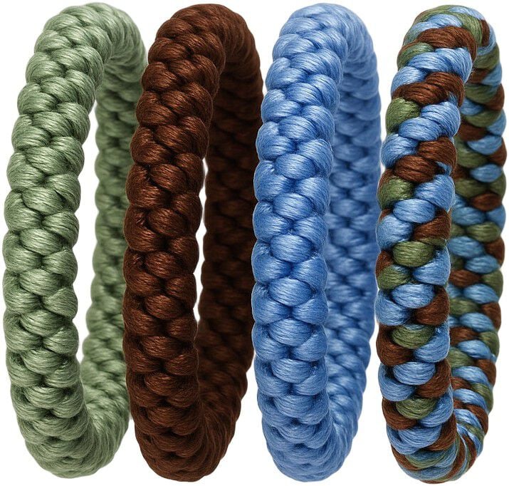 4-pack Basic Essentials Elastics