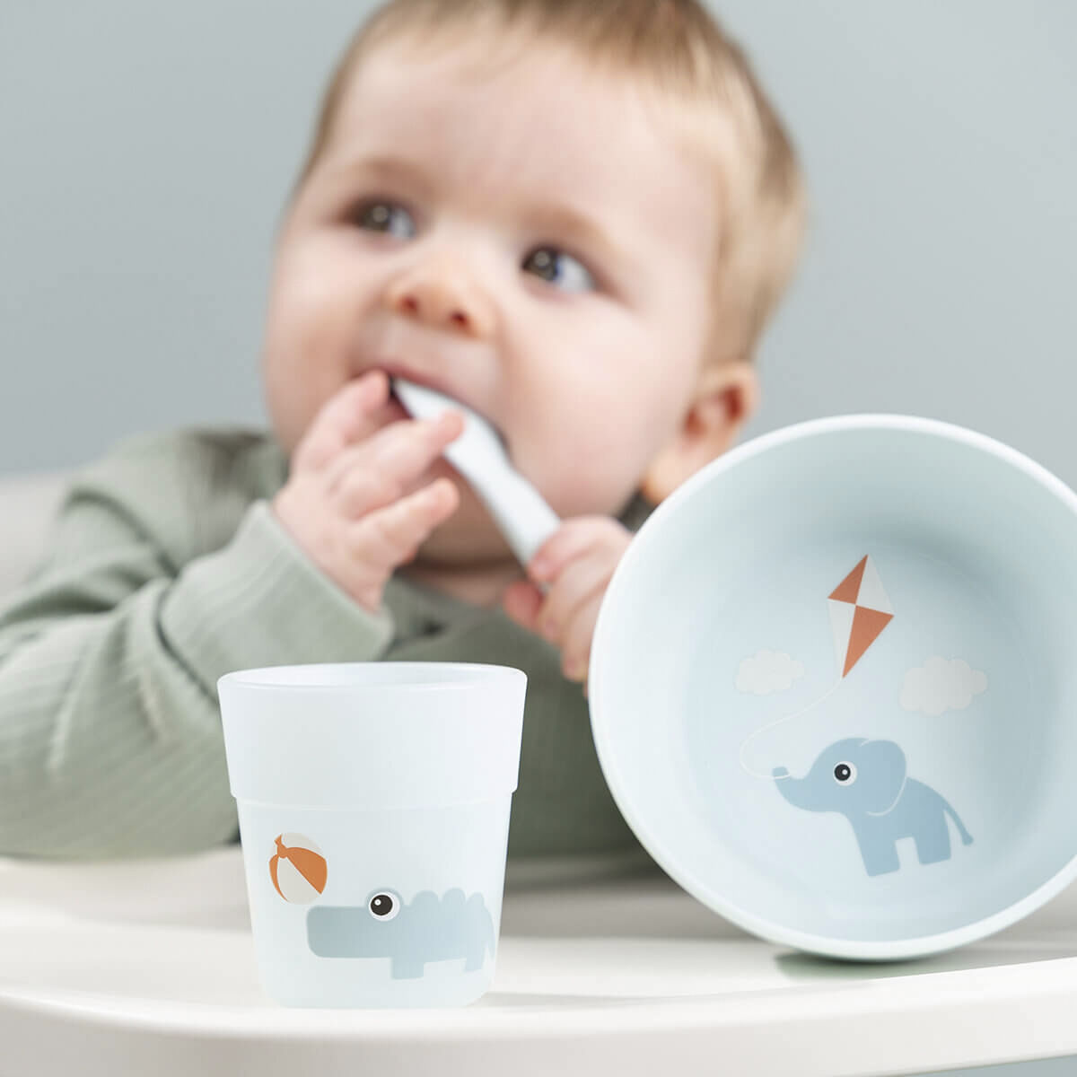 Foodie f&oslash;rste spises&aelig;t Playground Bl&aring;