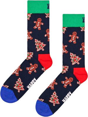 1-Pack Gingerbread Cookies Socks Gift Set