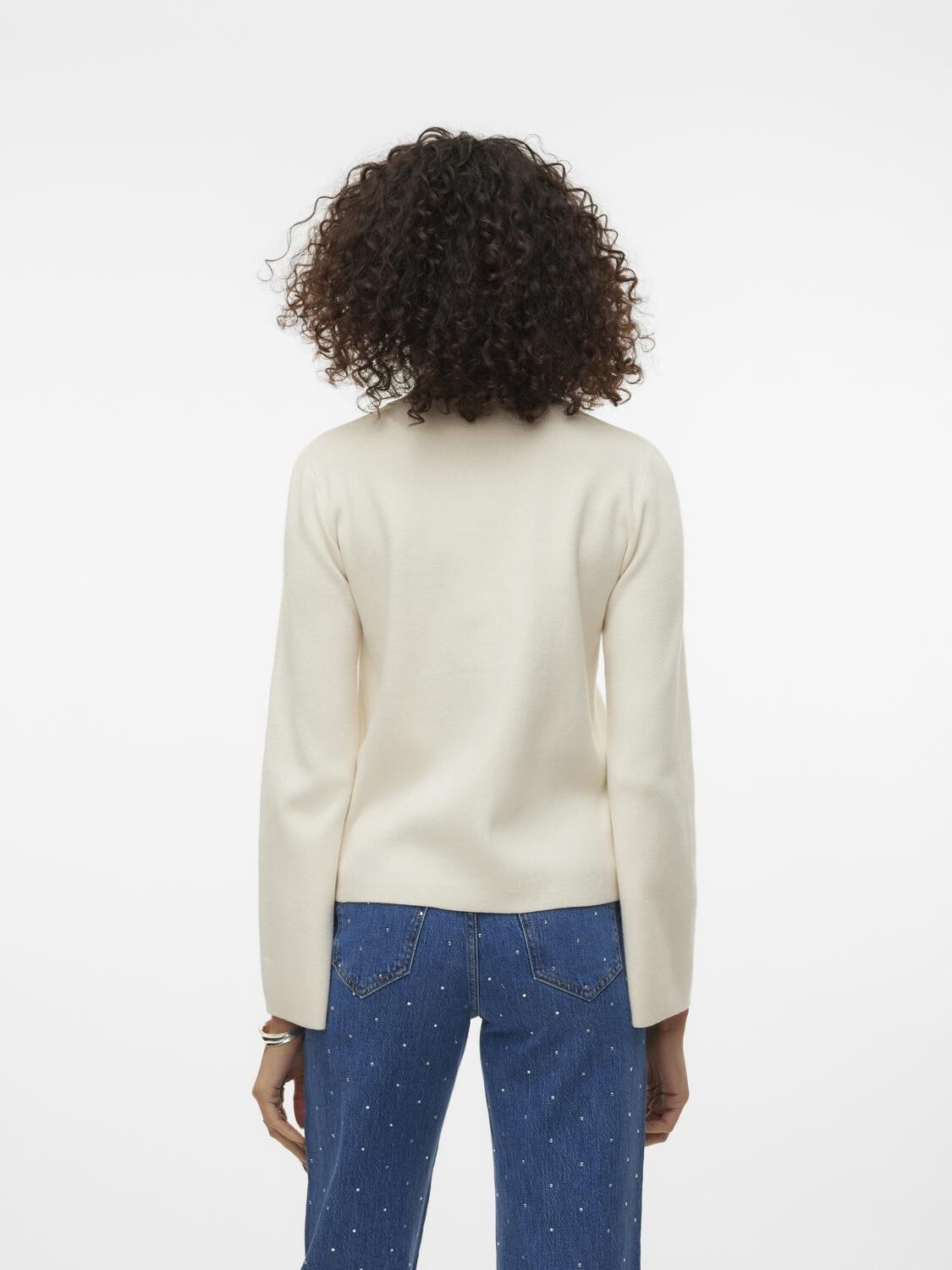 AWHANNA 2/4 ZIP KNIT CARDIGAN