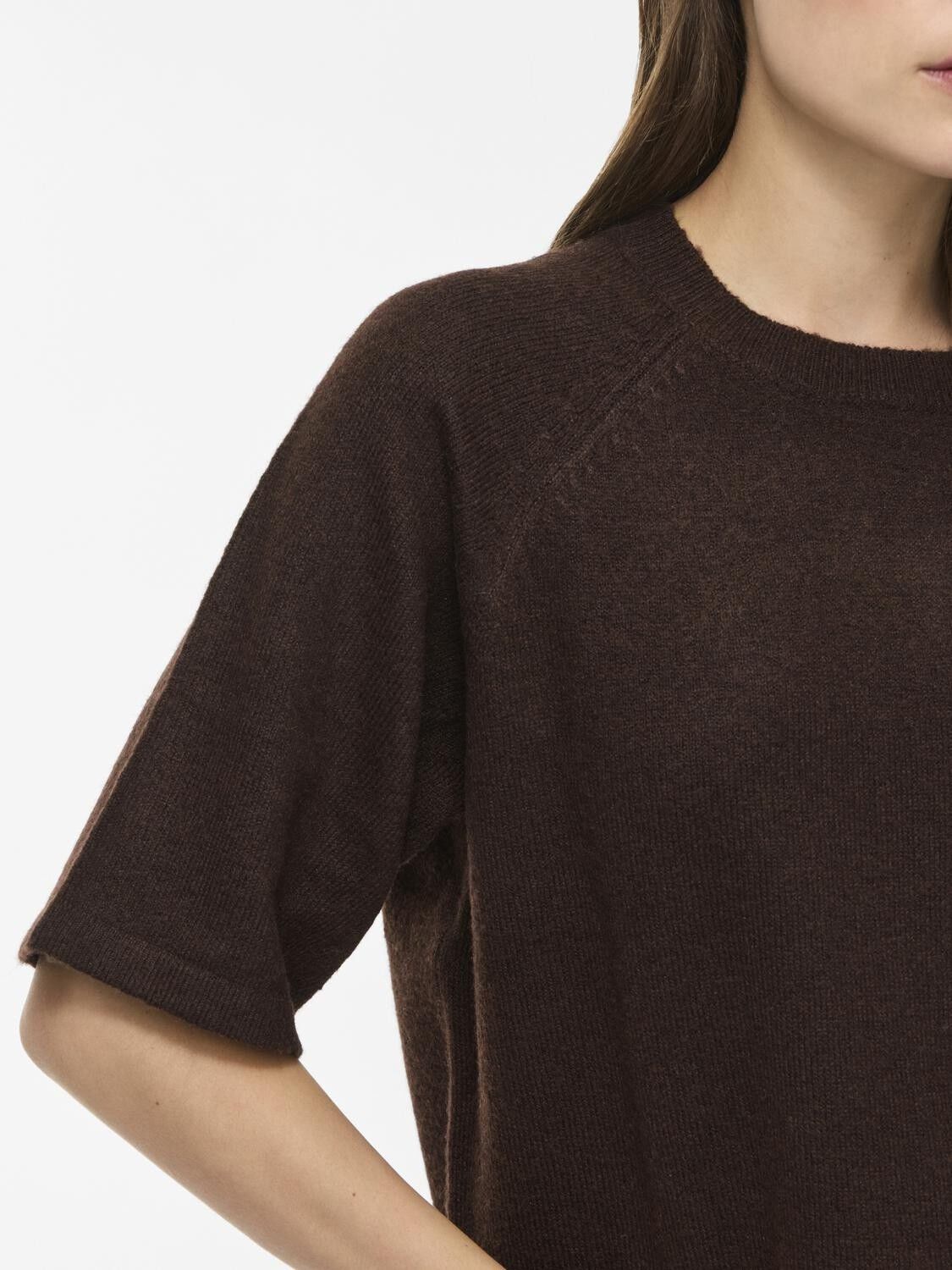 VILIGA 2/4 O-NECK KNIT TOP - NOOS