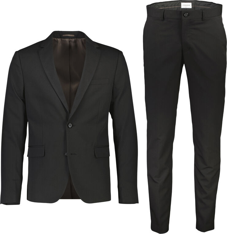 Fine twill stretch suit