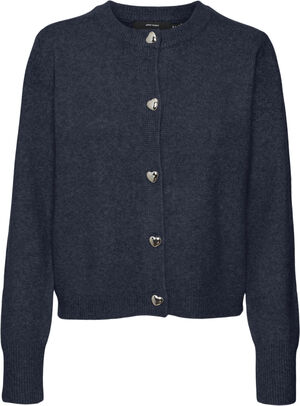 VMFIONA LS SHORT BUTTON CARDIGAN GA