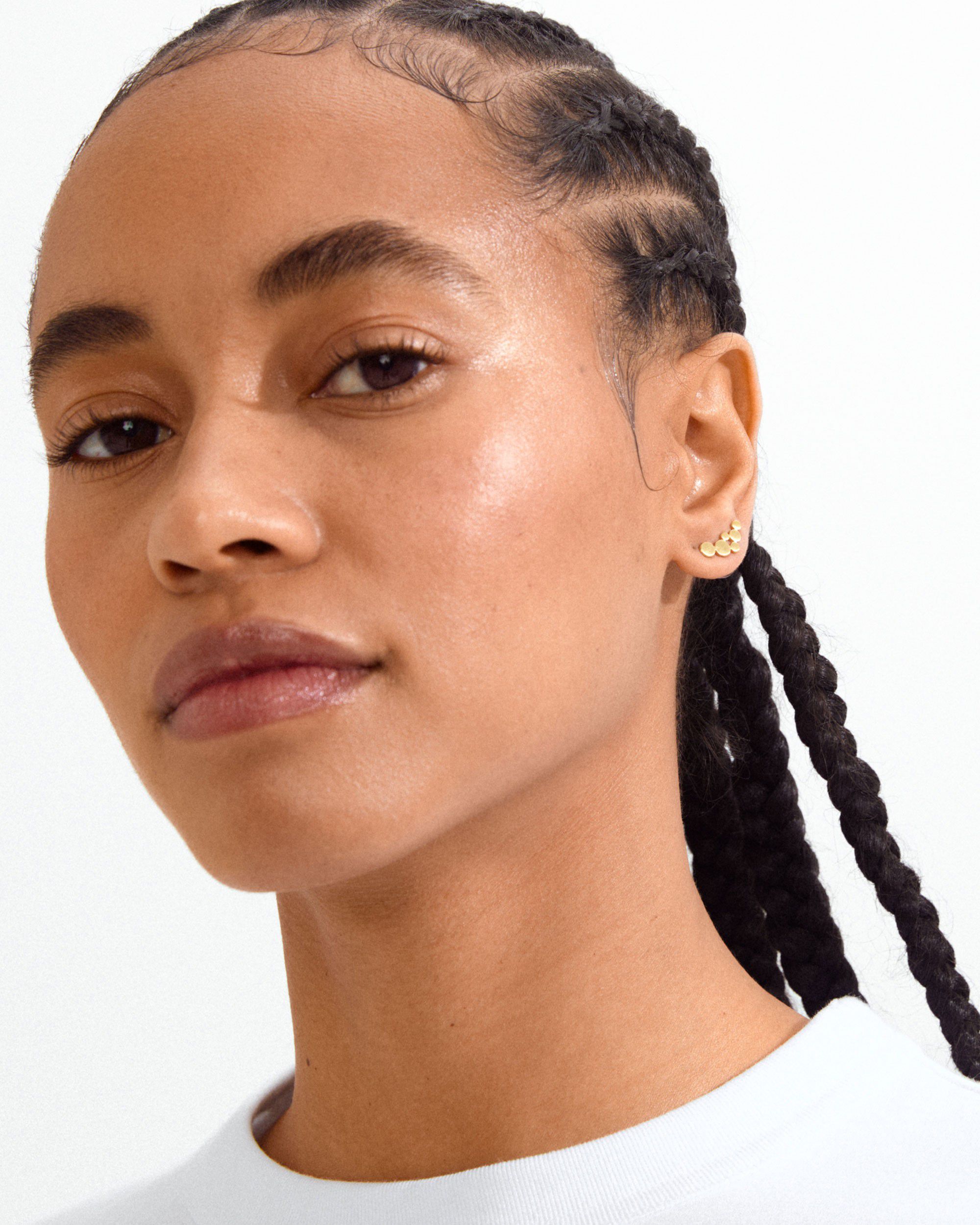 LEAH earring gold-plated