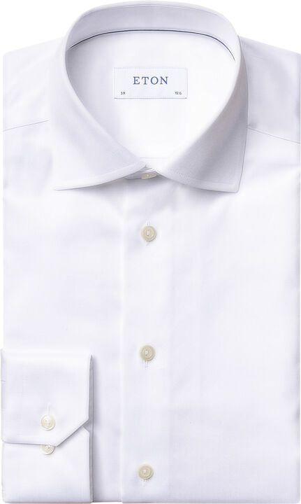 Super Slim Fit Light Blue Signature Twill Shirt
