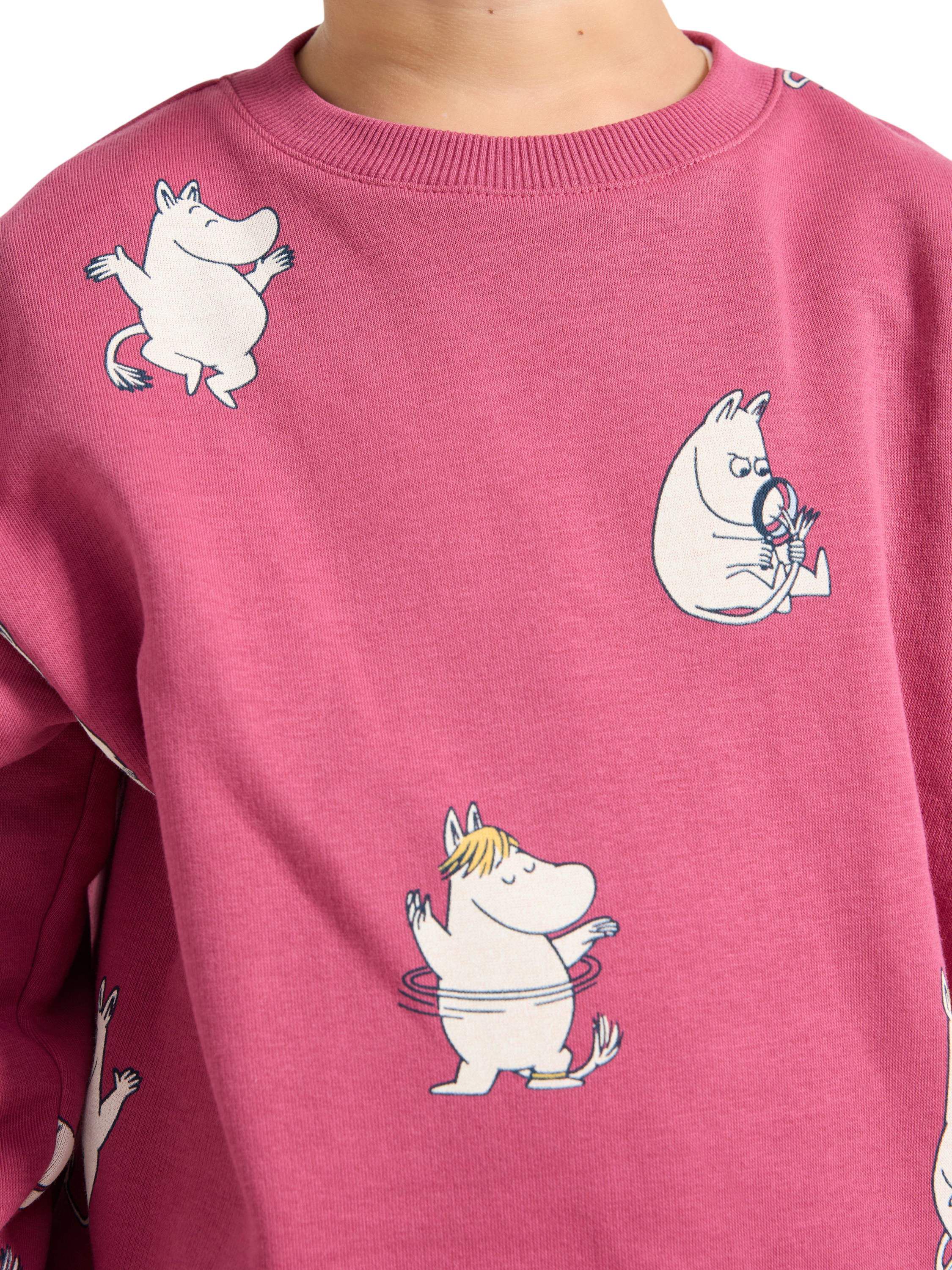 Mumin sweatshirt med borstad insida