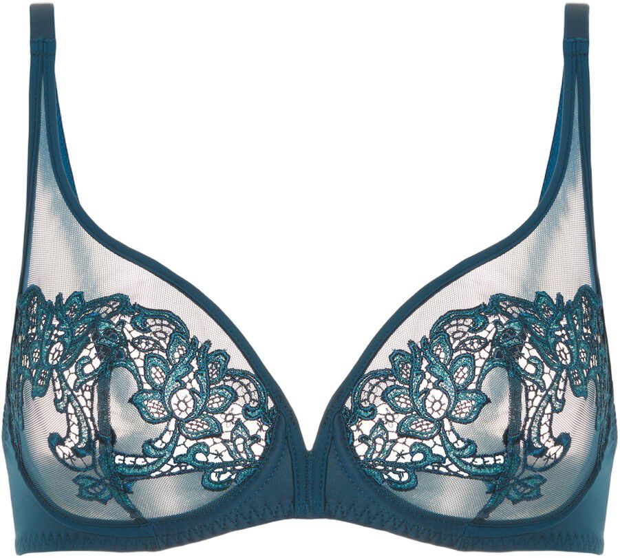 SAGA Plunging underwired bra
