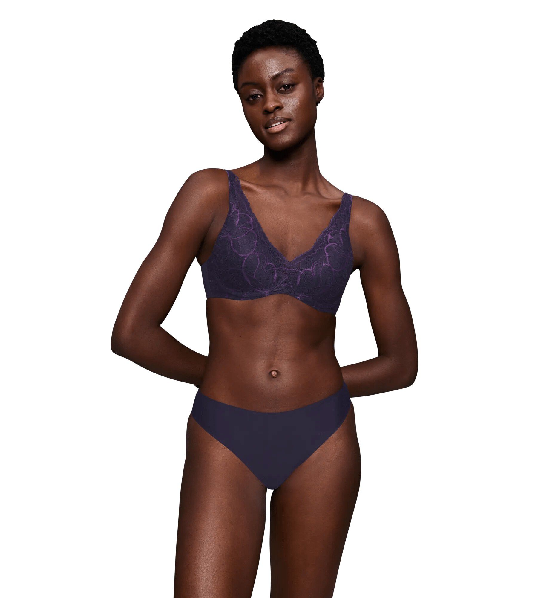 Body Make-Up Illusion Lace Highleg Tai