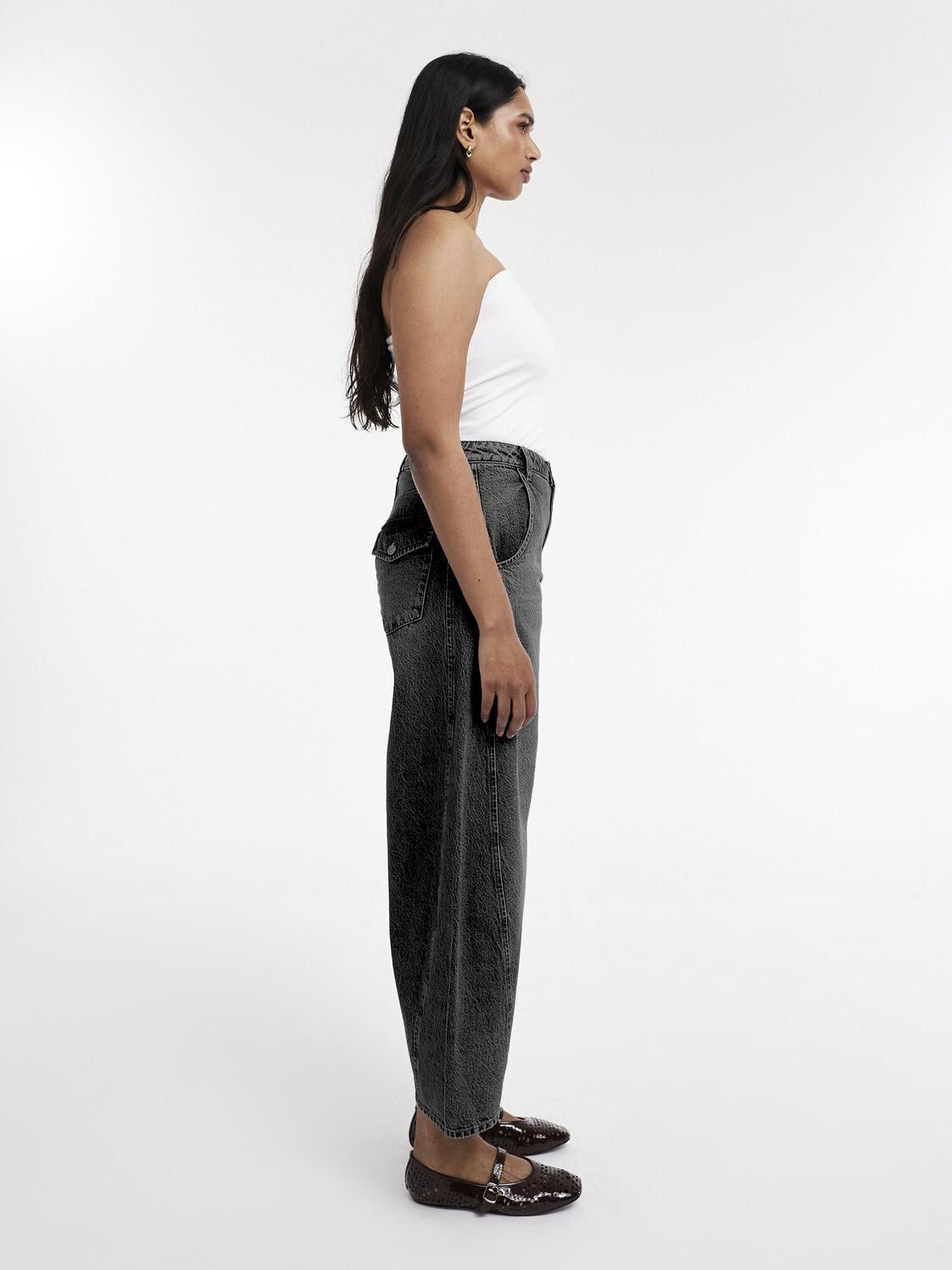 TSEMMA HR BARREL DNM JEANS BLW