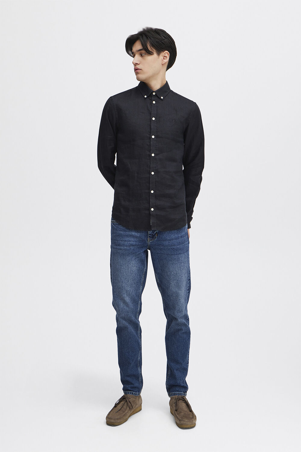 CFANTON BD LS linen shirt