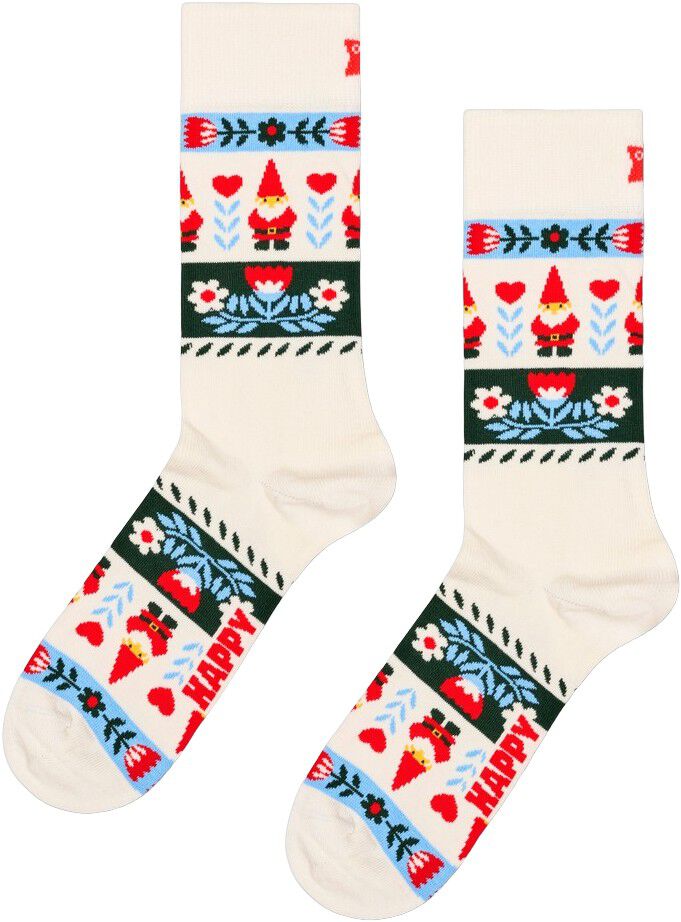 Folklore Christmas Stripe Sock