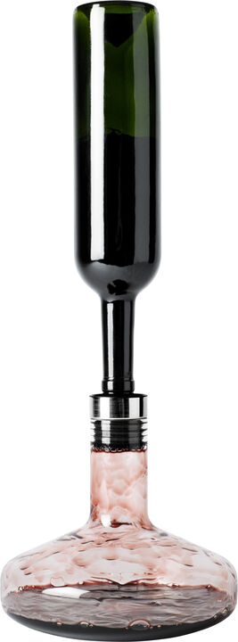 Wine Breather, Deluxe, Clear/Steel