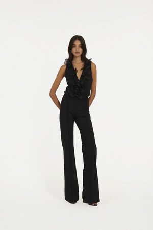 High Waisted Rose Pants