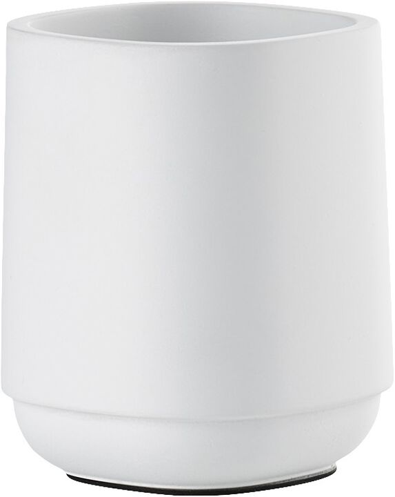 Tandbørstekrus Time White