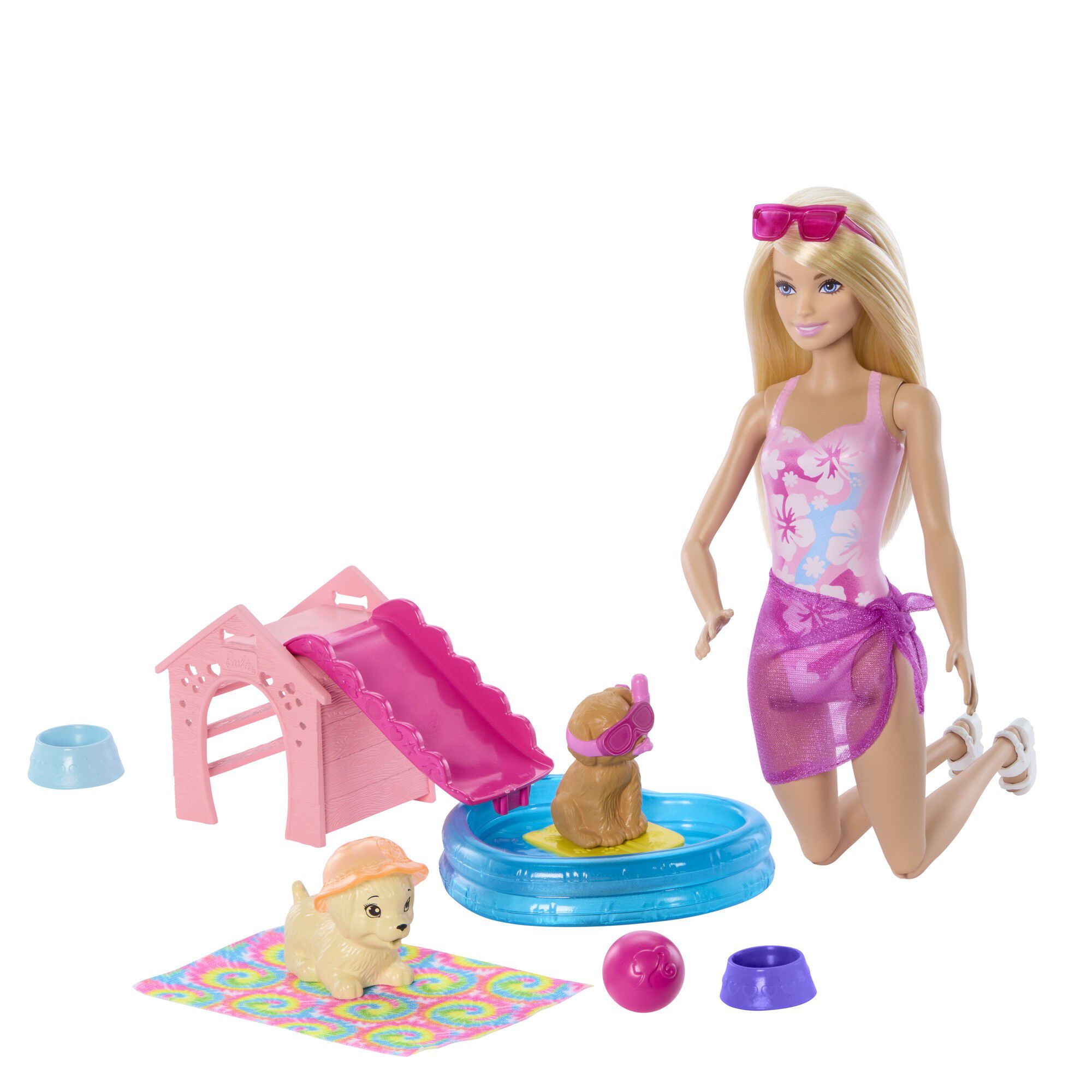 Barbie Puppy Pool Party A