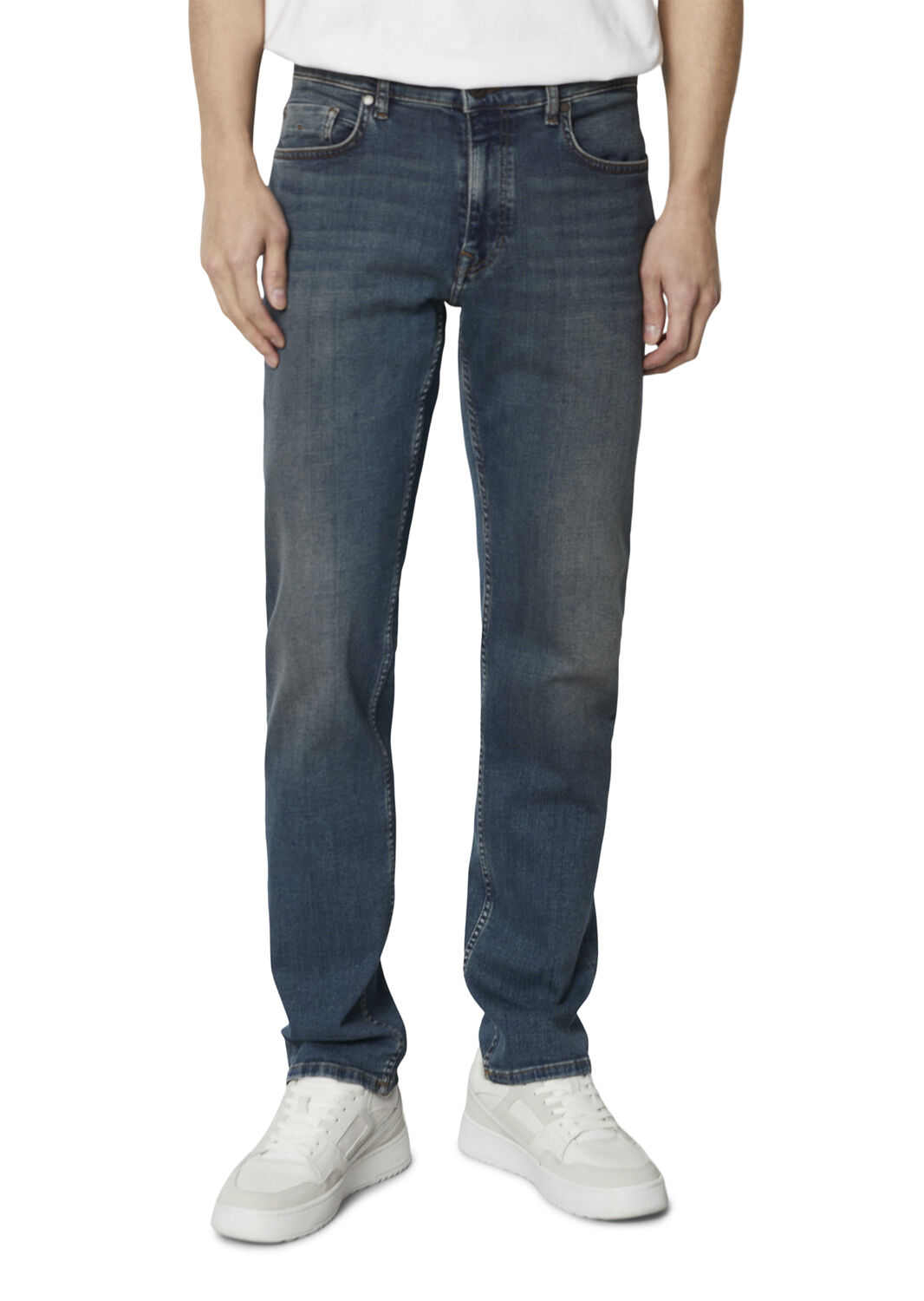Denim, regular fit, regular leg, lo