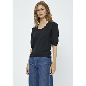 MSPam Scoop Neck Knit T-Shirt