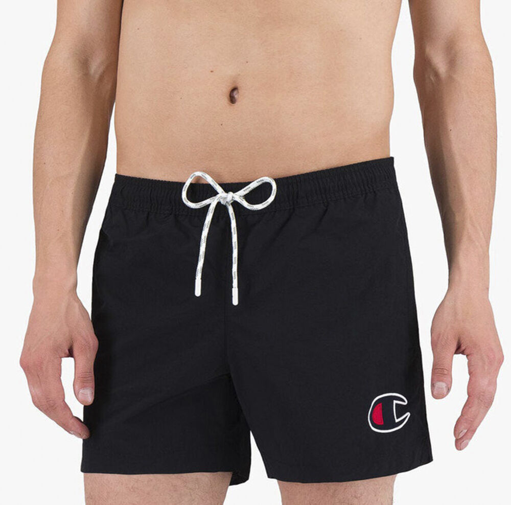 Satin C Logo badeshorts