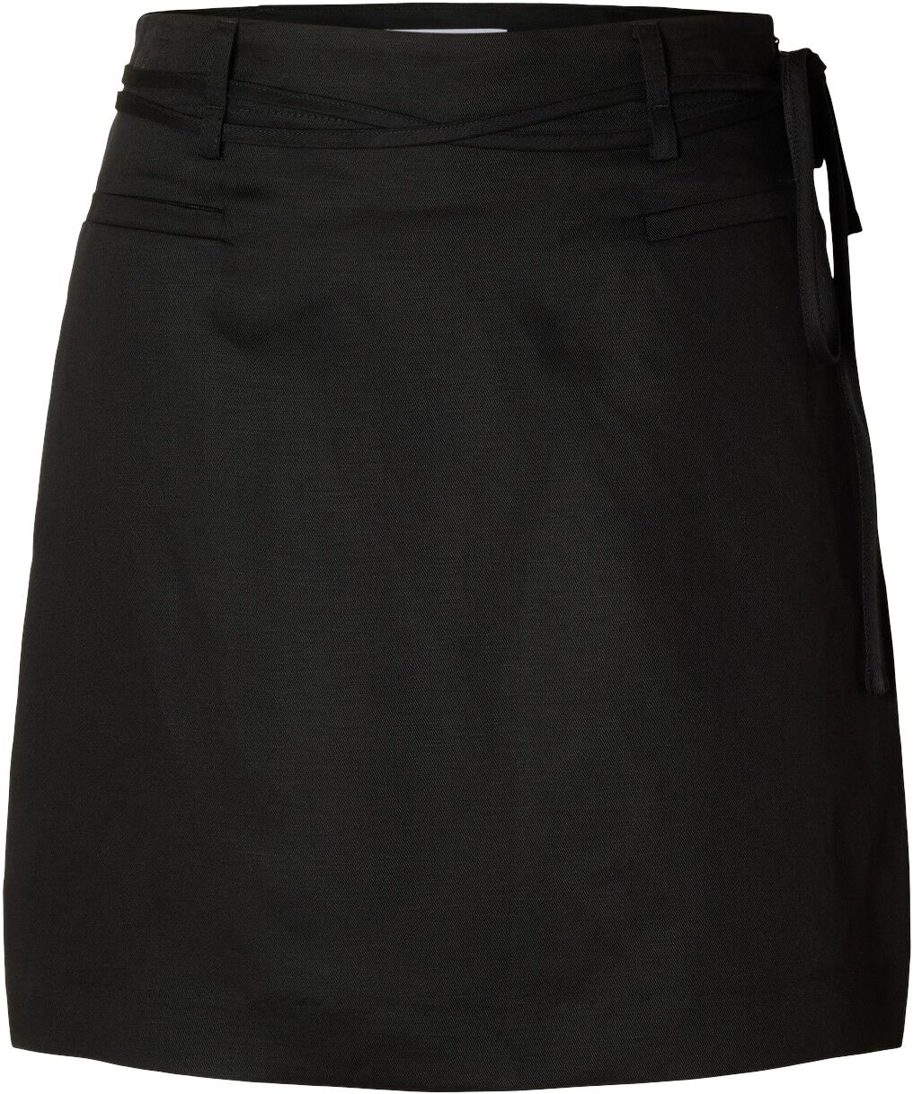 SLFSIMA HW SHORT LINEN BLEND SKIRT