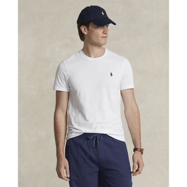 Custom Slim Fit Jersey Crewneck T-Shirt