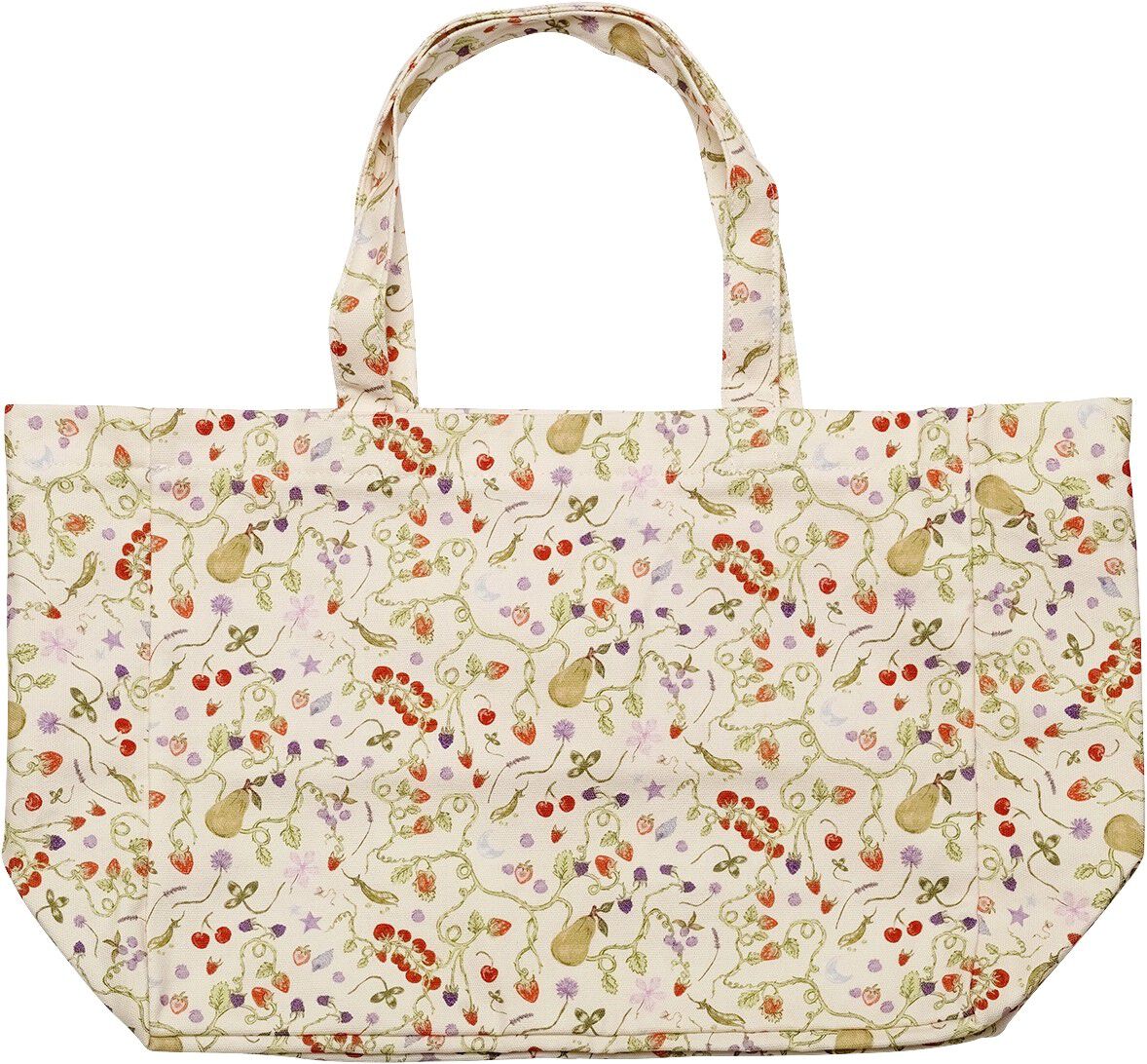 Big Canvas Totebag Garden Magic Ivory
