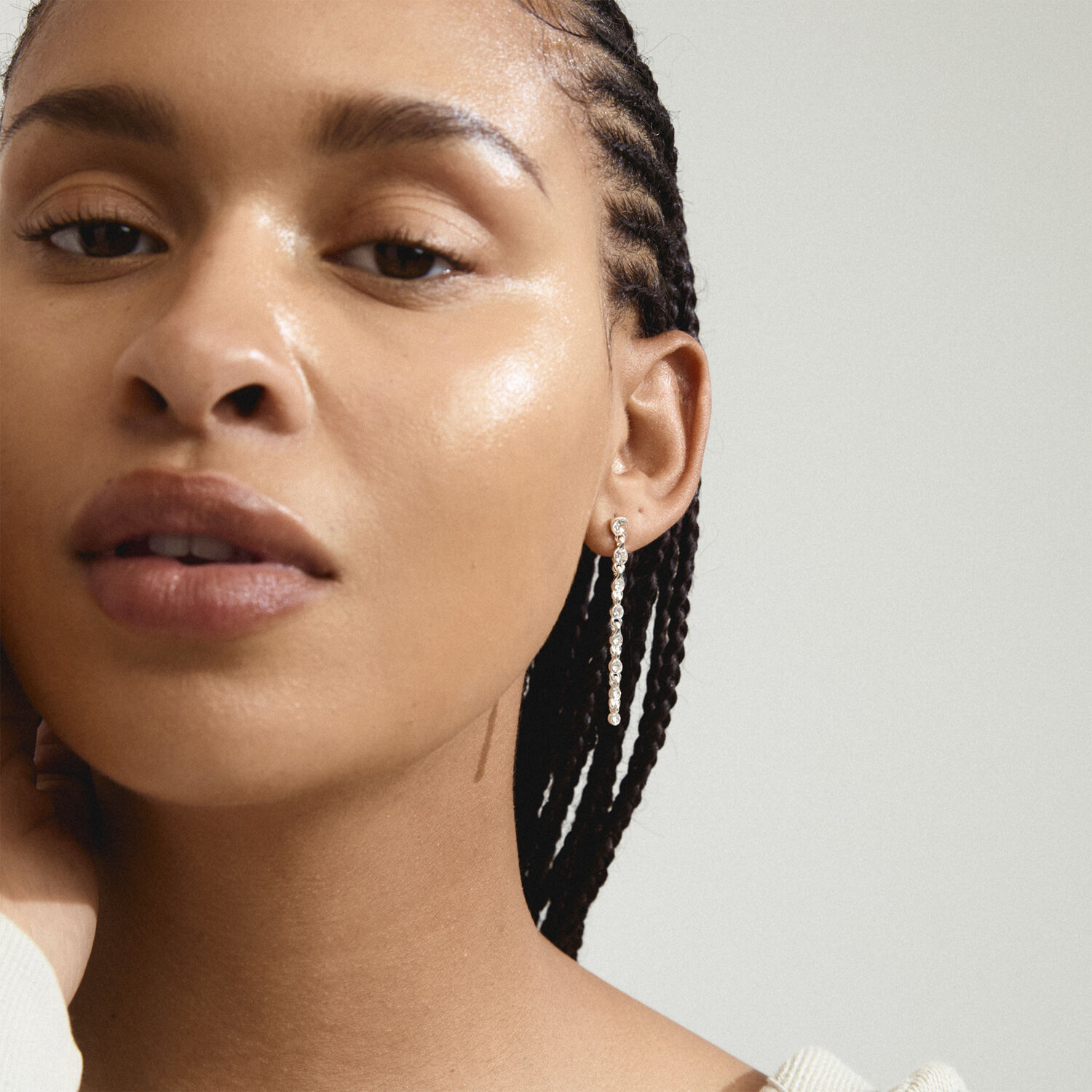 IMOGENE earrings silver-plated