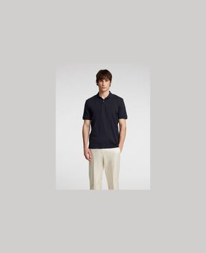 SLHPAUL JACQUARD SS POLO