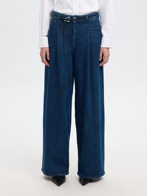 SLFEXTRA WIDE SELMA-NOA HW JEANS