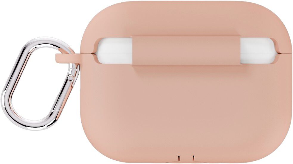 Silicone Case Solid AirPods Pro 1&2 Bare Pink