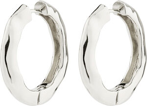 BELIEVE recycled earrings silver-plated