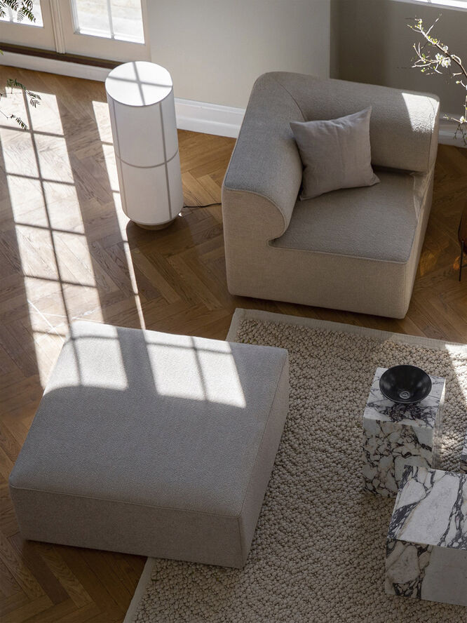 Hashira Floor Lamp, Ø30, Raw