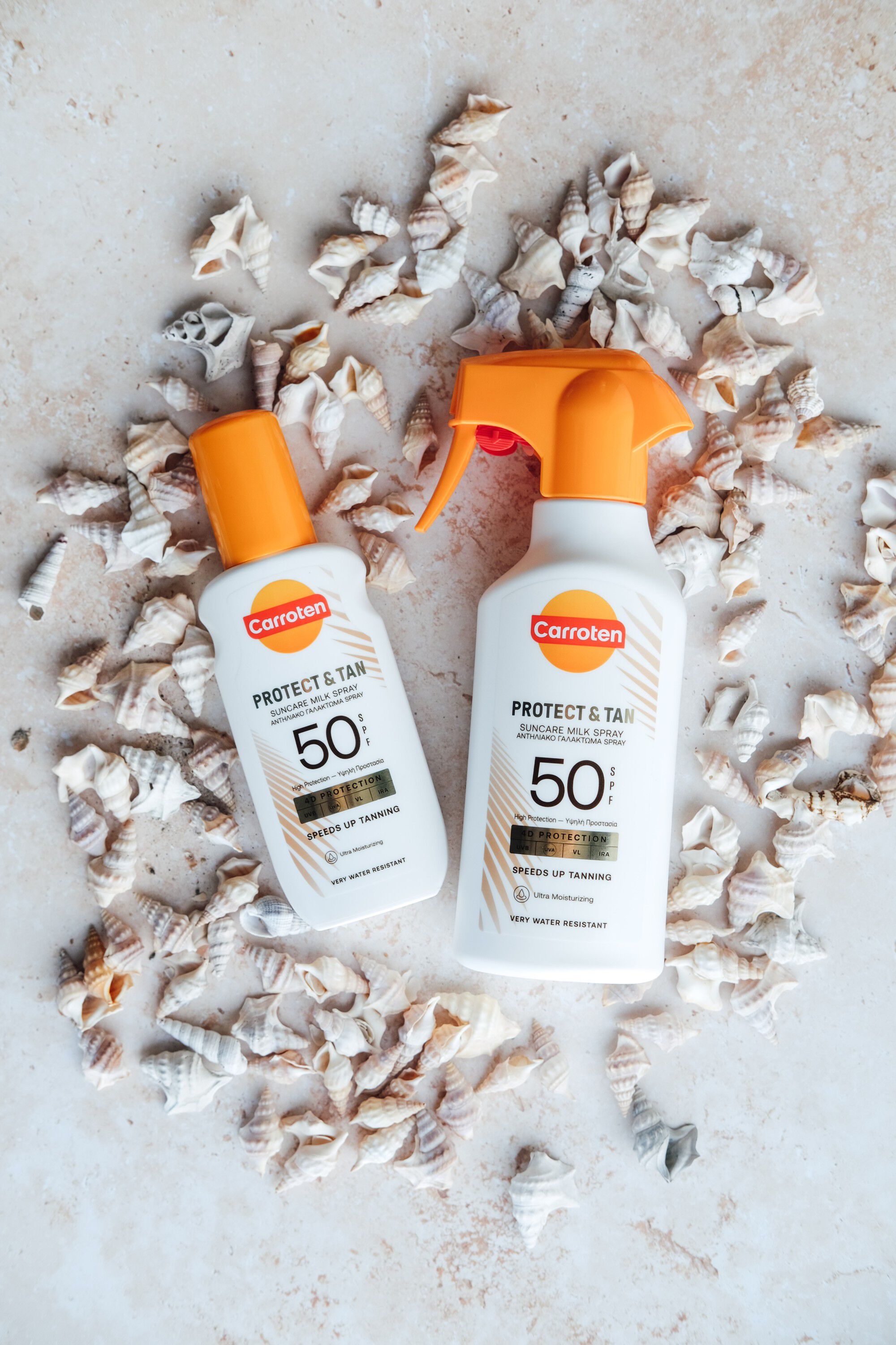 Carroten Protect & Tan Milk Trigger SPF 50