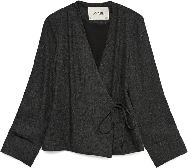 AWUTHALIA LS WRAP BLAZER